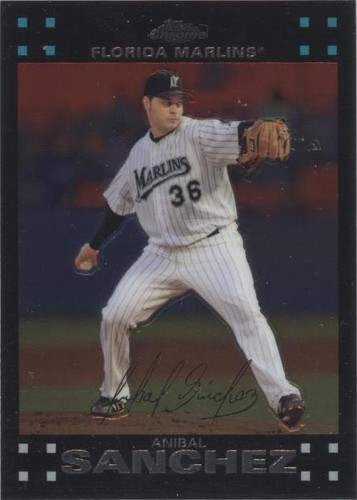 2007 Topps Chrome - Anibal Sanchez #105