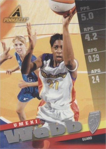 1998 Pinnacle WNBA - Umeki Webb #46