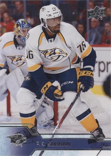 2016-17 Upper Deck - P. K. Subban #355