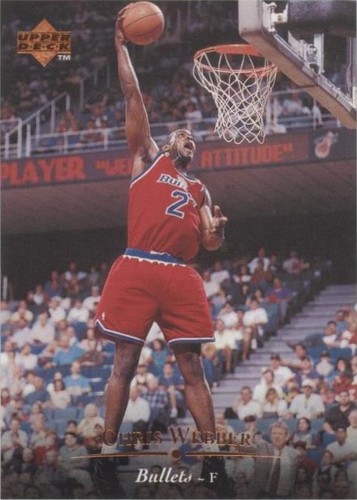 1995-96 Upper Deck - Chris Webber #53