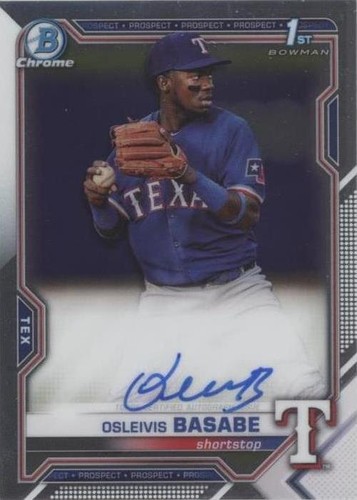 2021 Bowman Chrome - Osleivis Basabe #CPA-OB