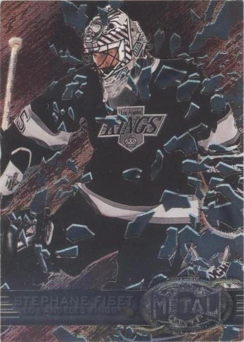 1996-97 Fleer Metal Universe - Stephane Fiset #74