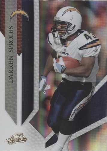 2009 Playoff Absolute Memorabilia Darren Sproles #82