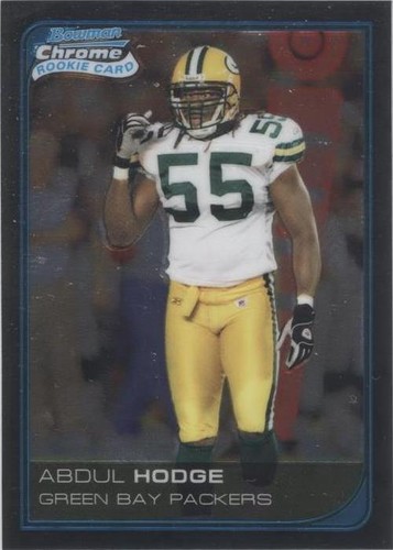 2006 Bowman Chrome Abdul Hodge #6