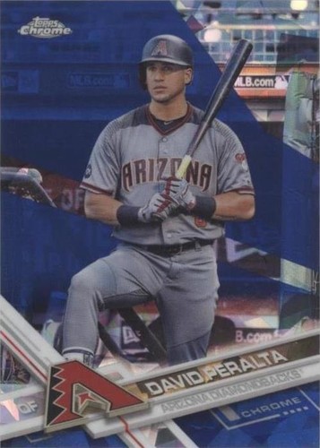 2017 Topps Chrome Sapphire Edition - David Peralta #26