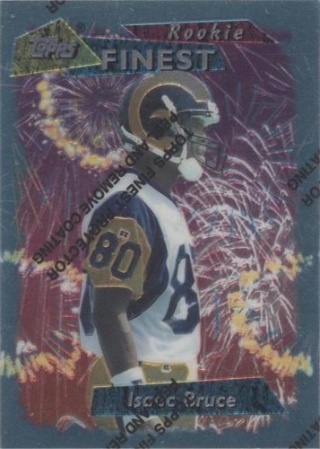1995 Topps Finest Isaac Bruce #137