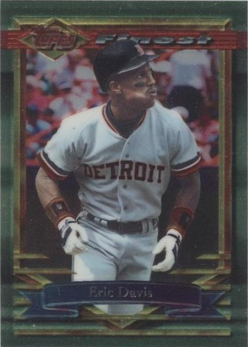 1994 Topps Finest - Eric Davis #80