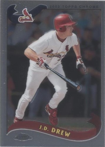 2002 Topps Chrome - J.D. Drew #575