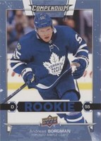 2017-18 Upper Deck Compendium - Andreas Borgman #835