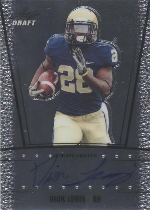 2011 Leaf Metal Draft Dion Lewis #RC-DL2