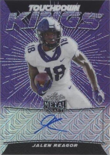 2020 Leaf Metal Draft Jalen Reagor #TK-JR1