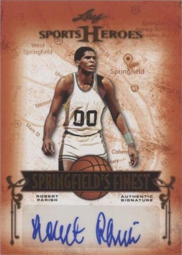 2013 Leaf Sports Heroes - Robert Parish #SF-RP1