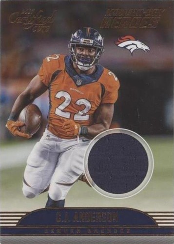 2017 Panini Certified Cuts C.J. Anderson #36