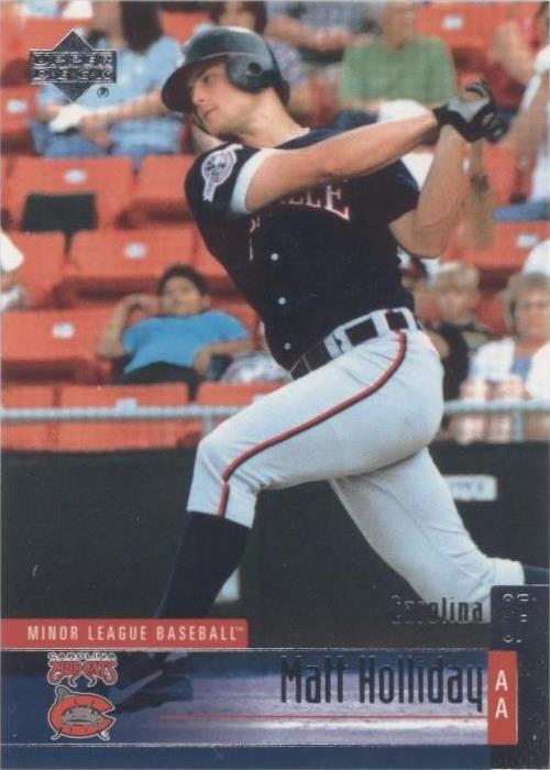 Béisbol de ligas menores Upper Deck 2002 - Matt Holliday #173