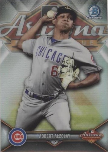 2018 Bowman Chrome - Adbert Alzolay #AFL-AA