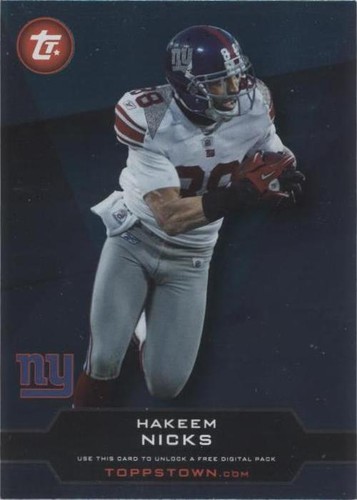 2011 Topps Hakeem Nicks #TT-18