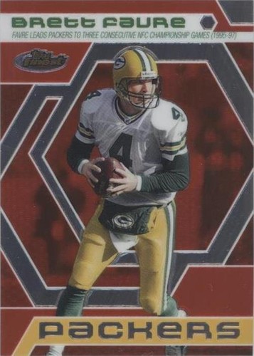 2006 Topps Finest Brett Favre #BF10