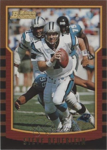 2000 Bowman Steve Beuerlein #107