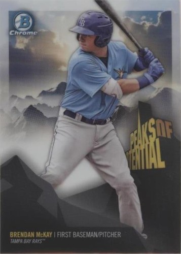 2018 Bowman Chrome - Brendan McKay #PP-BMC