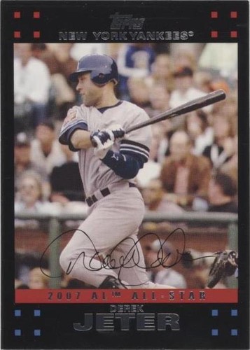 2007 Topps Updates & Highlights - Derek Jeter #UH218