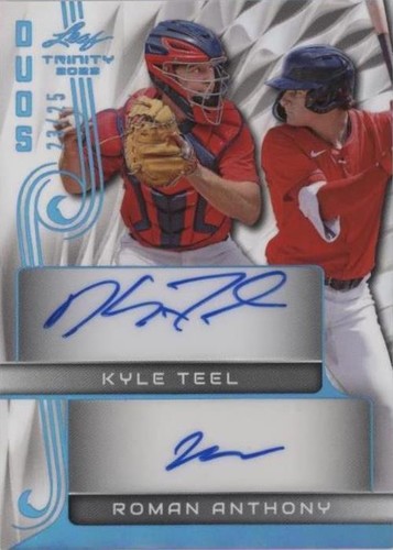 2023 Leaf Trinity - Kyle Teel Roman Anthony #DA-14