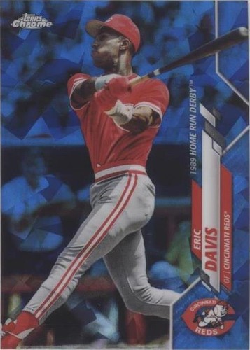 2020 Topps Chrome Update Series Sapphire Edition - Eric Davis #U-204