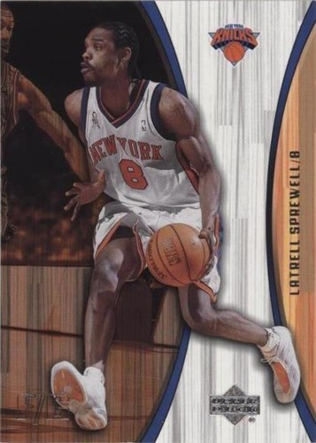 2002-03 Upper Deck Hardcourt - Latrell Sprewell #58