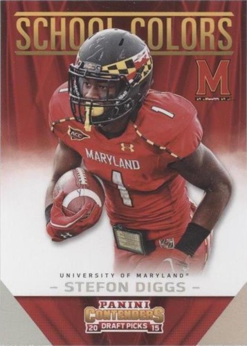2015 Panini Contenders Draft Picks Stefon Diggs #45