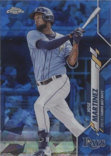 2020 Topps Chrome Update Series Sapphire Edition - Jose Martinez #U-13