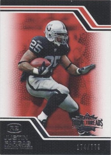 2008 Topps Triple Threads Justin Fargas #42