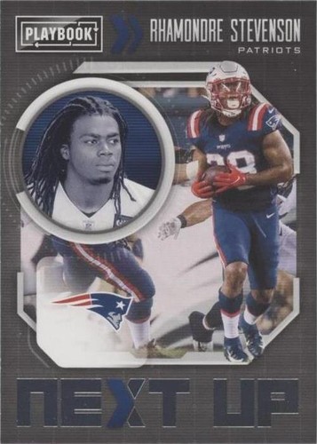 2021 Panini Playbook Rhamondre Stevenson #NXT-RST