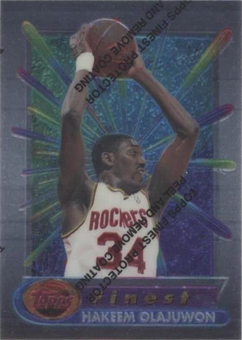 1994-95 Topps Finest - Hakeem Olajuwon #170