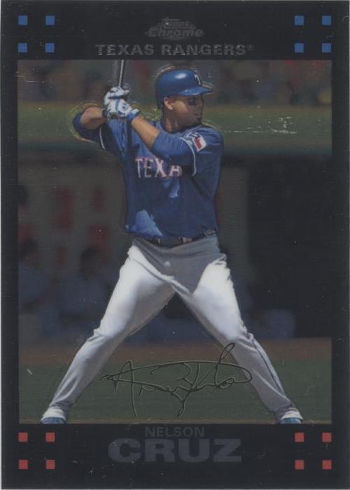 Topps Chrome 2007 - Nelson Cruz #241