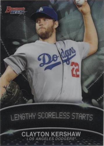 2016 Bowman's Best - Clayton Kershaw #SL-CK