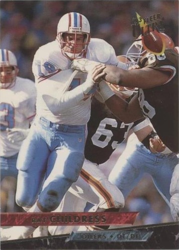 1993 Fleer Ultra Ray Childress #160