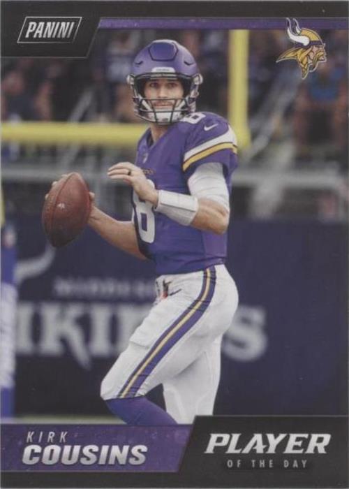 2018 Panini Player of the Day Kirk Cousins #24