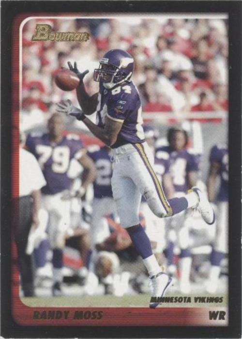 2003 Bowman Randy Moss #60