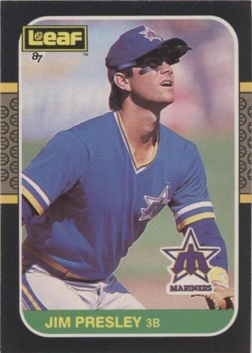 1987 Leaf Canadian - Jim Presley #154