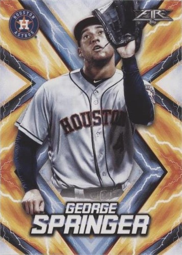 2017 Topps Fire - George Springer #73
