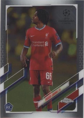 2020-21 Topps Chrome UCL Yasser Larouci #91