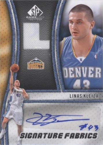 2009-10 SP Game Used - Linas Kleiza #SF-LK