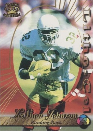 1996 Pacific Litho-Cel LeShon Johnson #LITHO-2