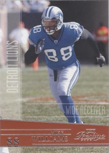 2006 Playoff Prestige Mike Williams #53