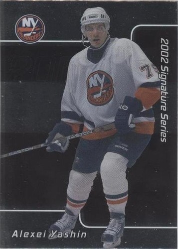 2001-02 In the Game Be A Player Signature Series - Alexei Yashin #139