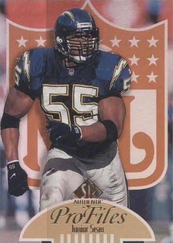 1997 SP Authentic Junior Seau #P-40