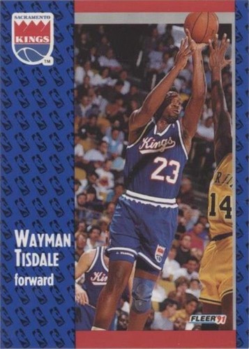 1991-92 Fleer - Wayman Tisdale #181