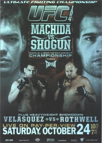 2010 Topps UFC Series 4 - Lyoto Machida Mauricio Rua #FPR-UFC104