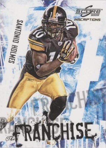 2009 Score Inscriptions Santonio Holmes #19