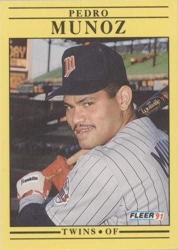 1991 Fleer - Pedro Munoz #620