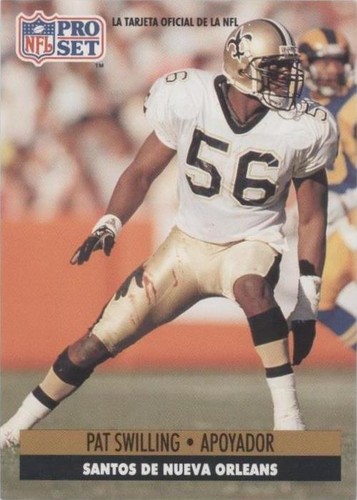 1991 Pro Set Spanish Pat Swilling #161